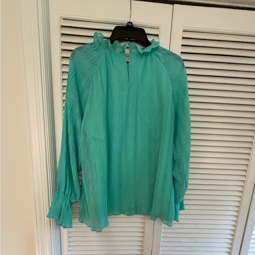 Elegant Teal Women's Top
